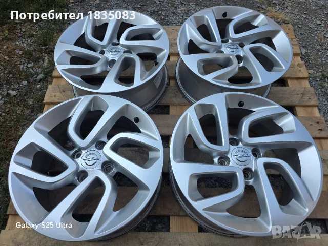 Лети джанти 16ки 4х108 Opel, Peugeot, Citroen, снимка 3 - Гуми и джанти - 55879499