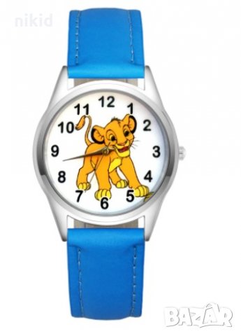 Цар Лъв Симба детски ръчен часовник, снимка 2 - Детски - 29023951