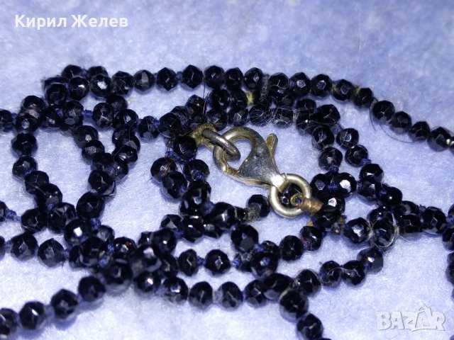 ПРЕКРАСНО СКЪПОЦЕННО АР ДЕКО СТИЛ КОЛИЕ - ФАСЕТИРАНИ ИСКРЯЩИ МАРКАЗИТИ и СРЕБРО 925 ЗАКОПЧАЛКА 21636, снимка 13 - Колиета, медальони, синджири - 40574796