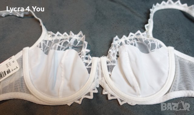 Нов бял луксозен сутиен Marie Jo 70B/C, снимка 8 - Бельо - 37914745