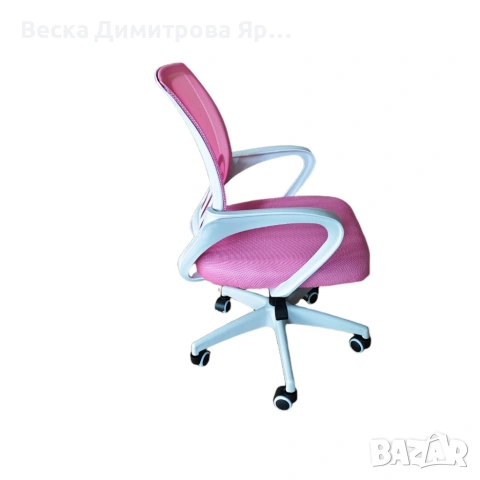 Ергономичен офис стол с дишаща мрежа и регулируема височина – комфорт през целия ден, снимка 5 - Столове - 54123967