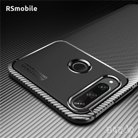 Huawei Y6p - Удароустойчив Кейс Гръб FIBER, снимка 1