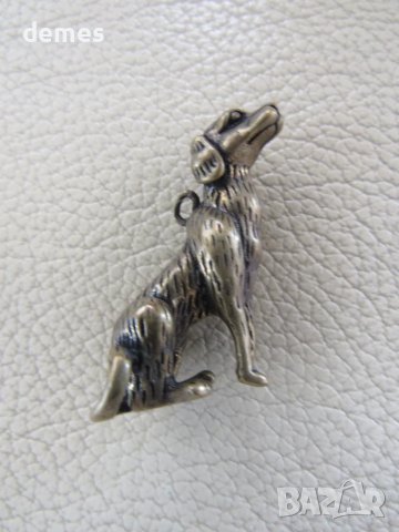 Будистки ключодържател от бронз-куче, Монголия