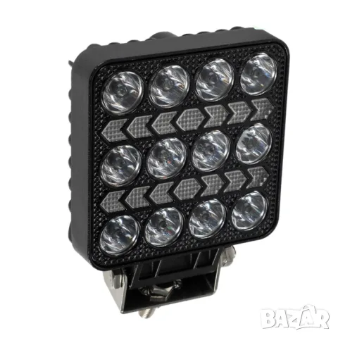 Кръгъл LED халоген 17 W с 12 диода, снимка 3 - Аксесоари и консумативи - 55864117