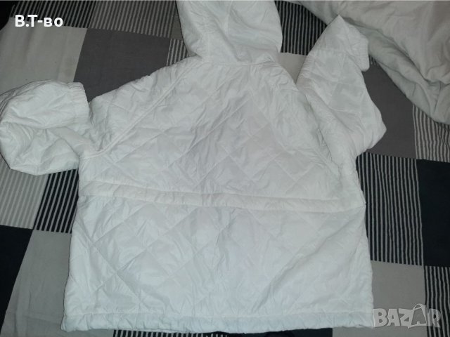 H&M късо бяло яке, снимка 4 - Якета - 38490178