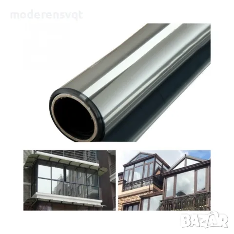 Слънцезащитно фолио за затъмняване на стъкла и прозорци, снимка 2 - Други стоки за дома - 48667788