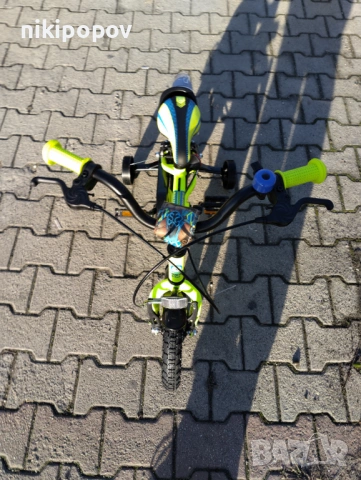 BG Детски велосипед 12" MASTER жълт, снимка 6 - Велосипеди - 54334021