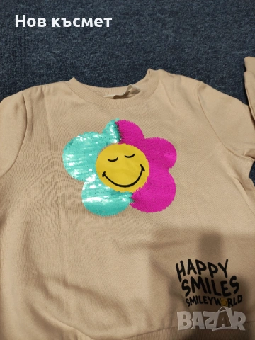 Нови детски дрехи H&M за момиче, размер 98/104, 104, 116, 134 рокля Bambie , снимка 5 - Детски Блузи и туники - 54010818