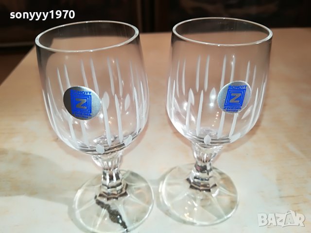 немски кристални чаши 2бр 2402231550, снимка 3 - Колекции - 39791833