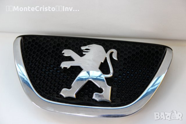 Предна емблема Peugeot 107 (2005-2012г.) 7531260H010 / Пежо 107, снимка 1 - Аксесоари и консумативи - 35298910