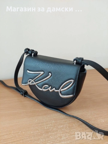 Лукс дамска чанта Karl Lagerfeld Код 6699, снимка 5 - Чанти - 54246510