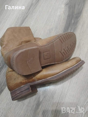 Боти от естествена кожа, снимка 6 - Дамски боти - 52146622