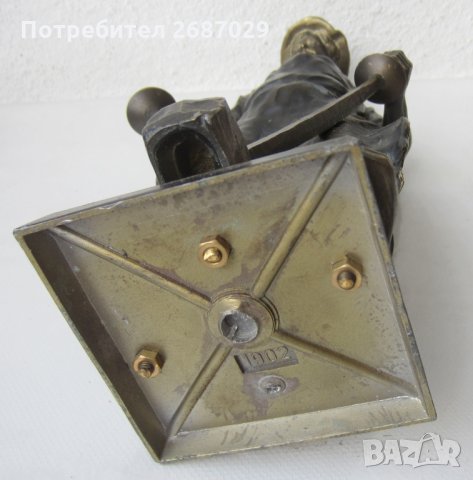 Малка пластика, метал фигура статуетка, Венера, Венера - бюст, снимка 8 - Статуетки - 30166184