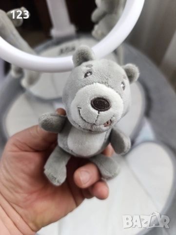 Бебешка люлка - шезлонг cangaro 2в1, снимка 9 - Детски люлки - 53142428