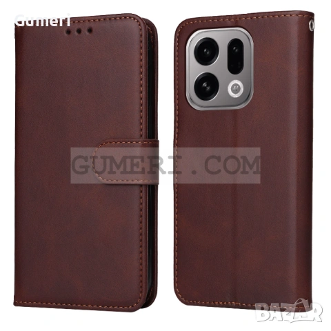 Тефтер Стойка за Oppo Find X9, снимка 5 - Калъфи, кейсове - 53266106