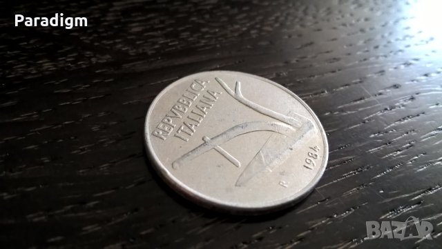 Монета - Италия - 10 лири | 1984г., снимка 2 - Нумизматика и бонистика - 29632799