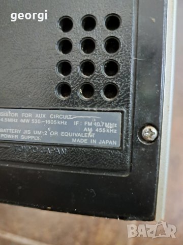 японско радио Sony ICF 5500, снимка 15 - Радиокасетофони, транзистори - 51149219