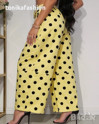 Панталон на точки, снимка 4 - Панталони - 54342094