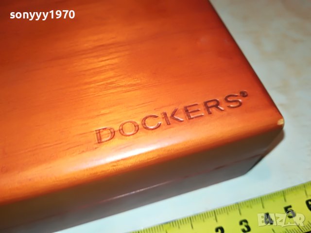DOCKERS-ДЪРВЕНА КУТИЯ ЗА КОЛЕКЦИЯ 1804231236, снимка 10 - Антикварни и старинни предмети - 40398657