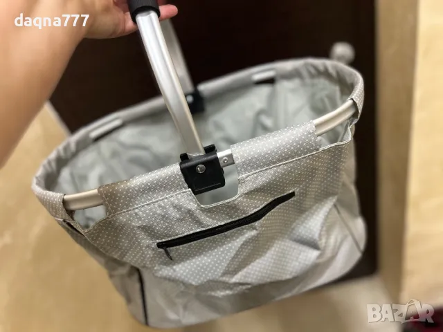 Немска сива КОШНИЦА на бели точки за пазар НОВА, снимка 9 - Други стоки за дома - 50436410