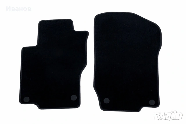 Оригинален комплект черни велурени стелки Mercedes-Benz GL-Class X164  и ML-Class W164. , снимка 2 - Аксесоари и консумативи - 54051481