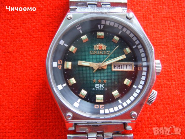 Ориент  автомат,голям мъжки часовник