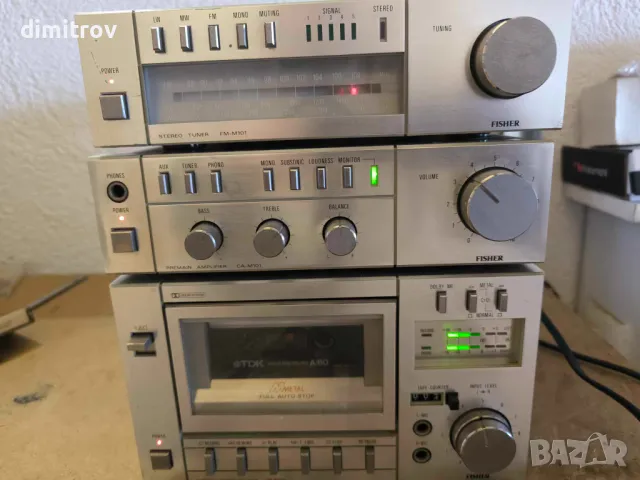 Fisher M-101 , снимка 7 - Ресийвъри, усилватели, смесителни пултове - 49957807