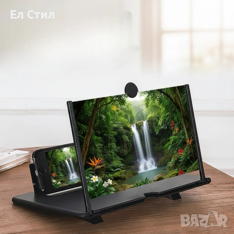 3D Увеличителен екран за смартфон с 5x мащабиране, снимка 2 - Друга електроника - 53356132