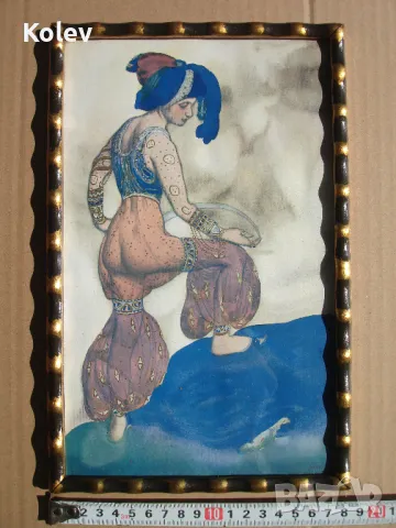 Хромолитография на Леон Бакст от 1920-те