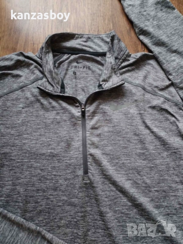 Nike Dri-fit Element Half-zip - страхотна мъжка блуза М, снимка 4 - Блузи - 52552940