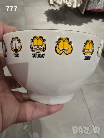 купички Garfield , снимка 3 - Чинии - 48780095