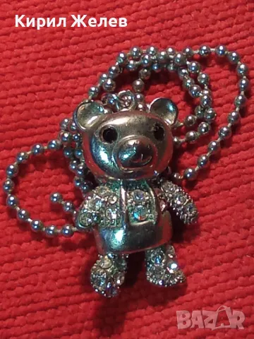 СИМПАТИЧНО СРЕБРИСТО МЕЧЕ с ИСКРЯЩИ КРИСТАЛЧЕТА и ВЕРИЖКА ФИГУРАЛЕН АЖУРЕН АРТ МЕДАЛЬОН 38088, снимка 9 - Колиета, медальони, синджири - 47111471