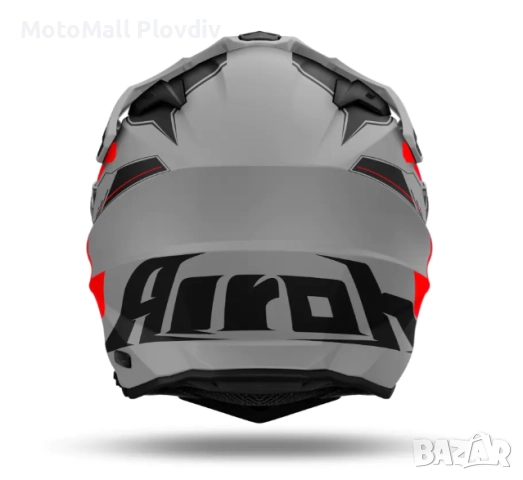 Каска Commander 2 Reveal Red Fluo Matt, снимка 3 - Аксесоари и консумативи - 51682634