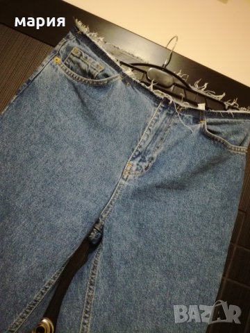Дънки mom jeans без колан , снимка 5 - Дънки - 29346758