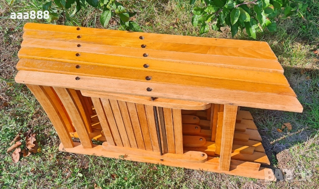 Столове сгъваеми парен бук комплект, снимка 8 - Столове - 52189022