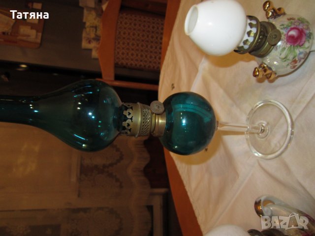 Керамични  настолни лампи , комплект кер.съдове ,обшити с ратани свещници, снимка 13 - Декорация за дома - 32097728