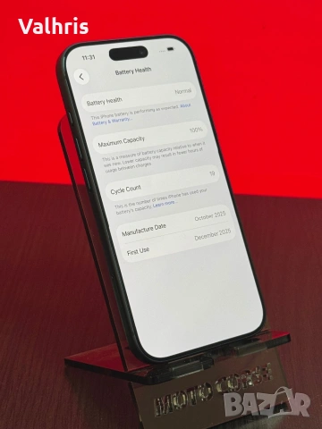 КАТО НОВ! Apple iPhone 17 Pro 256GB Deep Blue, снимка 3 - Apple iPhone - 53366043