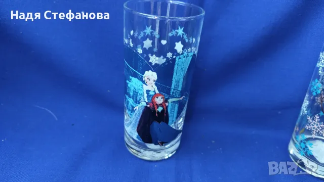 Стъклени чаши, замръзналото кралство FROZEN , снимка 6 - Колекции - 47326757