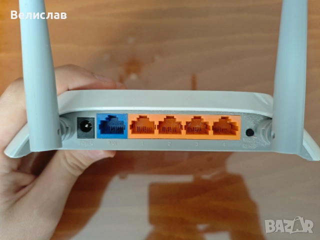 Рутер TP-Link TL-WR840N бял 300Mbps + Подарък, снимка 2 - Рутери - 53126295