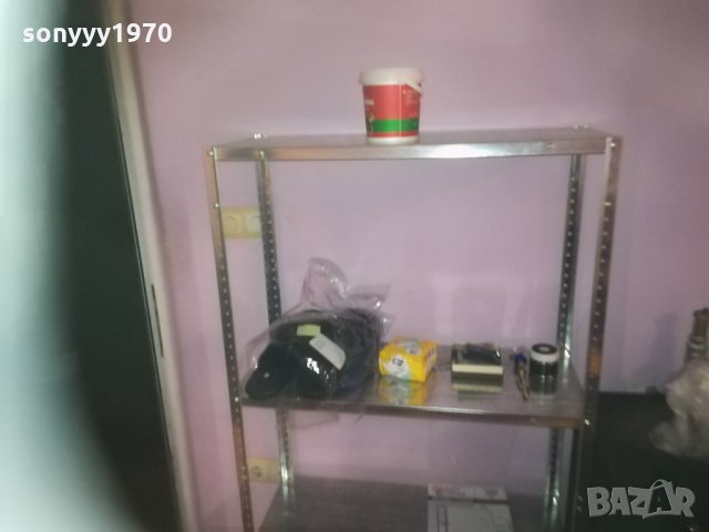 метален стелаж 150х75х30см-200кг-нов, снимка 13 - Етажерки - 29562726
