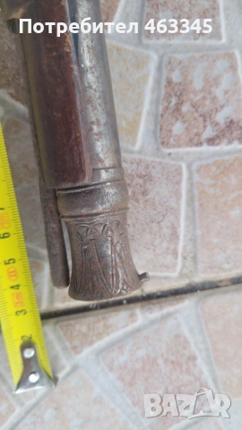 Пушка, кремъклийка, шишане, бойлия, пищял, снимка 7 - Антикварни и старинни предмети - 54029830