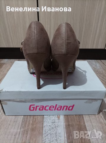 Дамски обувки на високи токчета GRACELAND, снимка 2 - Дамски елегантни обувки - 39955488