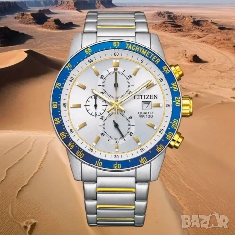 Citizen (Ref. AN3686-53A) чисто нов, неносен мъжки хронограф 