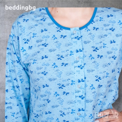 НОЩНИЦА 100% ПАМУК, снимка 10 - Нощници - 49643573