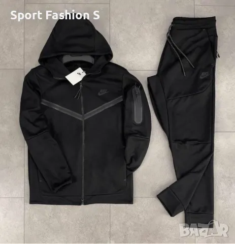Мъжки екип Nike Tech Fleece Black