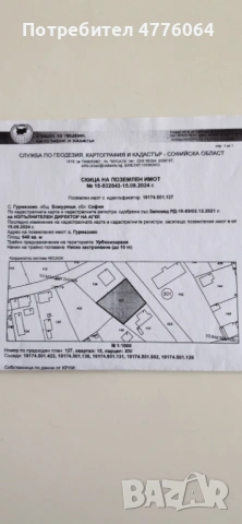 Продавам парцел в с.Гурмазово, снимка 8 - Парцели - 53960071