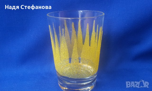 Ретро чашки за концентрат, цветна посипка 6 бр, снимка 5 - Антикварни и старинни предмети - 38060181