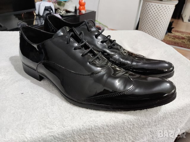 Италянски кожени обувки CLONE, снимка 1 - Официални обувки - 35028619