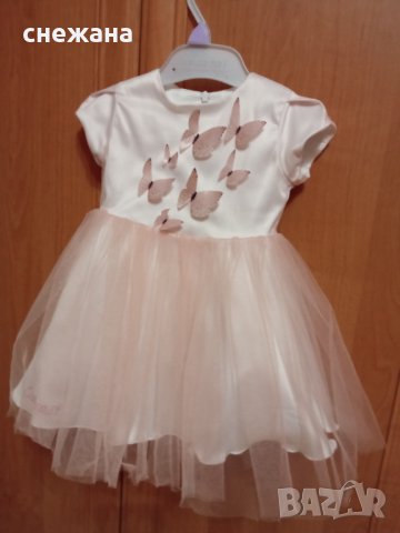 Официална симпатична рокличка, снимка 1 - Бебешки рокли - 25173313