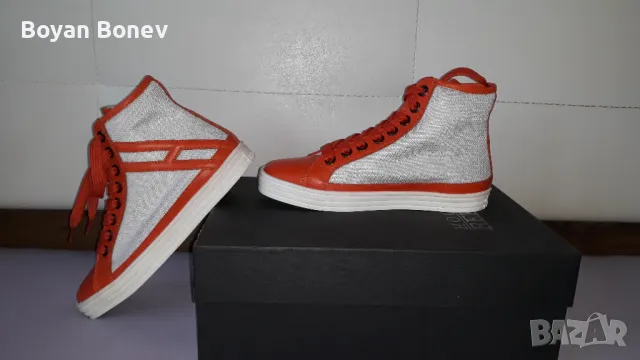 Нови, уникални дамски кецове Hogan Rebel номер 35 1/2, снимка 5 - Кецове - 48759829